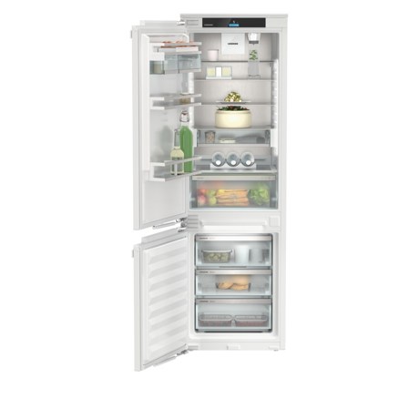 Combina frigorifica incorporabila Liebherr SICNdi 5153 Prime, EasyFresh si NoFrost, 55 cm, 254 l, DuoCooling, SmartDeviceBox, VarioTemp, SoftSystem, LightTower, SuperFrost, Clasa D